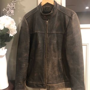 BKE MENS leather jacket